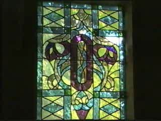 Kirche Dischenhagen Bleiglasfenster